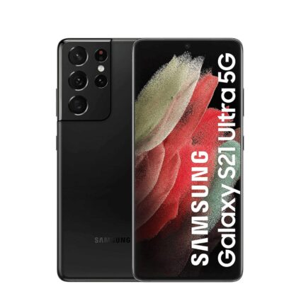 Samsung Galaxy S21 Ultra 5G (Dual SIM) — Phantom Black, 12GB RAM, 256GB