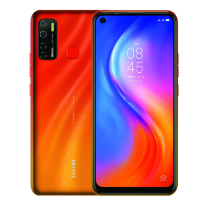 TECNO Spark 5 Pro (Spark Orange) — Dual SIM, 4GB RAM, 64GB, 4G LTE