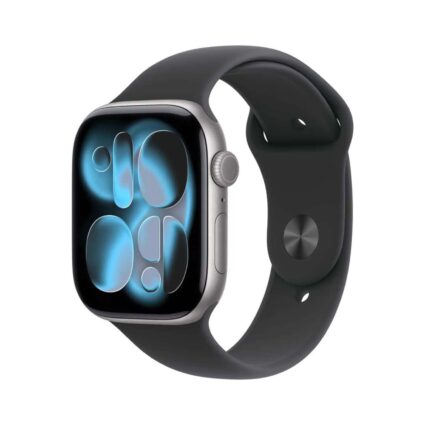 Apple Watch Series 11 GPS 46mm — Space Grey Aluminium Case with Black Sport Band (S/M) TDRA MEV04AF/A — PAPITA Global