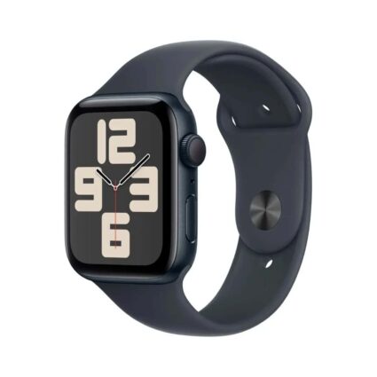 Apple Watch SE (GPS) 44mm — Midnight Aluminium Case with Midnight Sport Band (M/L) — PAPITA Global