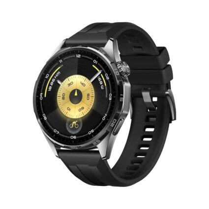 HUAWEI WATCH GT 6 (46mm) — Black Fluoroelastomer Strap | PAPITA UAE