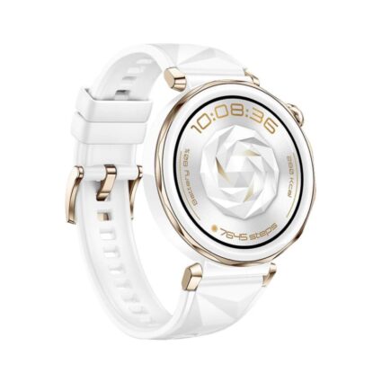 Huawei Watch GT5 Pro (42mm) — White Fluoroelastomer Strap | PAPITA UAE