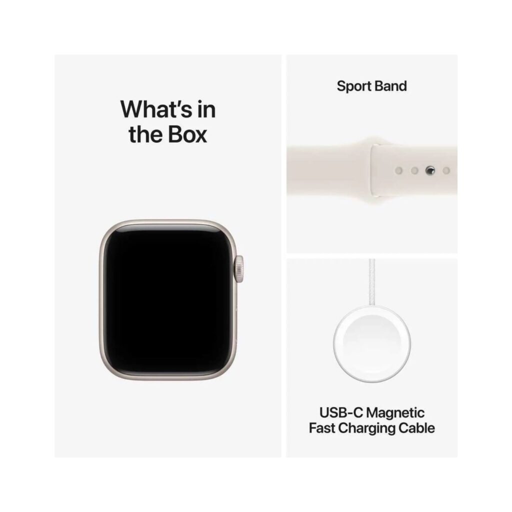 Apple Watch Series 11 GPS, 46mm Space Grey Aluminium Case with Black Sport Band (M/L) - Image 2