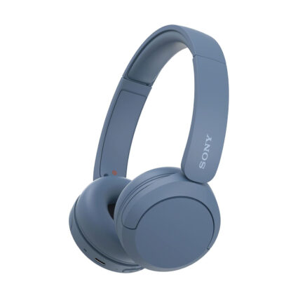 Sony CH520 Wireless Bluetooth On‑Ear Headphones — Blue | Up to 50hr Battery & Quick Charge — PAPITA UAE