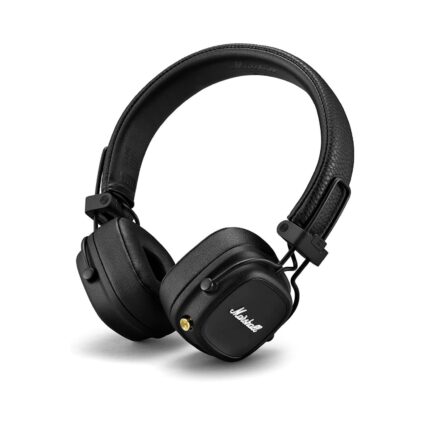 Marshall Major IV — Foldable Wireless Bluetooth Headphones (Black) | PAPITA UAE