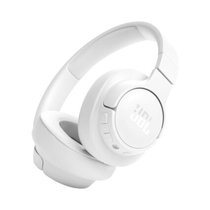 JBL T720 Over‑Ear Wireless Noise‑Cancelling Headphones — White (PAPITA UAE)