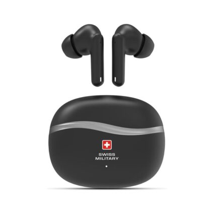Swiss Military Victor 4 Bluetooth Wireless Earbuds — Black