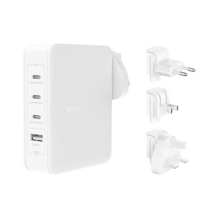 Belkin 140W 4‑Port GaN Wall Charger — PAPITA UAE