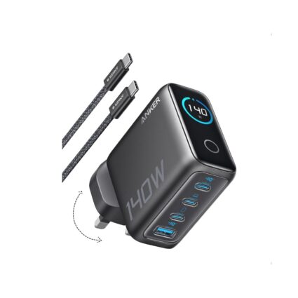 Anker 140W 4-Port PD 3.1 Charger Adapter — USB-C Cable Included | PAPITA UAE