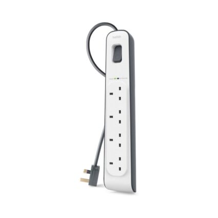 Belkin BSV400AF2M 4-Way Power Strip — 2m Cord | PAPITA UAE
