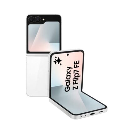 Samsung Galaxy Z Flip7 FE (8GB RAM, 256GB) 5G — White, Middle East Edition (PAPITA UAE)