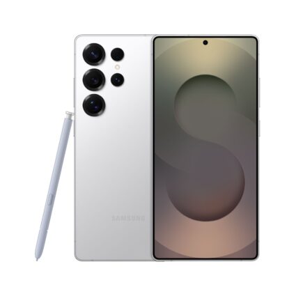 Samsung Galaxy S25 Ultra — 12GB RAM, 512GB 5G — Titanium White/Silver (Middle East Version) — PAPITA UAE