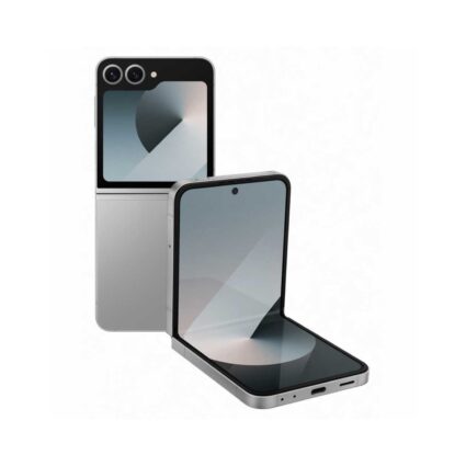 Samsung Galaxy Z Flip 6 5G — 512GB ROM / 12GB RAM, Silver Shadow (AI Smartphone) — Middle East Version | PAPITA UAE