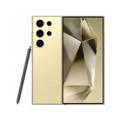 Samsung Galaxy S24 Ultra 5G — 256GB, 12GB RAM, Titanium Yellow, Dual SIM — Middle East Version (PAPITA UAE)