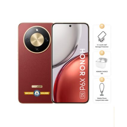 Honor X9d 5G — 12GB RAM, 256GB Storage, Reddish Brown (PAPITA UAE)