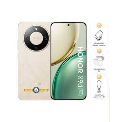 Honor X9d 5G — 12GB RAM, 256GB Storage, Sunrise Gold | PAPITA UAE