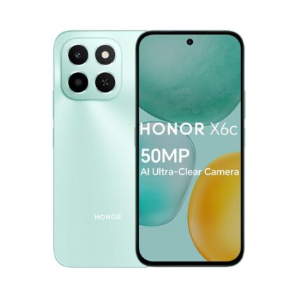 Honor X6c — 6GB RAM, 128GB Storage | Ocean Cyan — PAPITA UAE