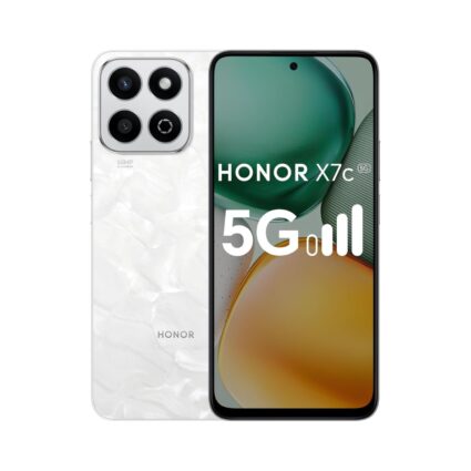 Honor X7c 5G — 8GB RAM, 256GB Storage, Moonlight White (PAPITA UAE)