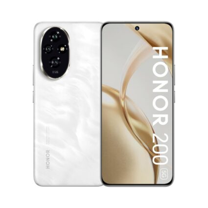 Honor 200 — 12GB RAM, 256GB Storage, Moonlight White | PAPITA UAE