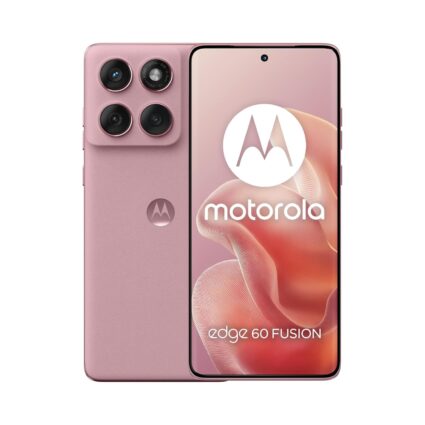 Motorola Edge 60 Fusion 5G — 12GB RAM / 256GB Storage, Pantone Zephyr (Pink) | PAPITA UAE