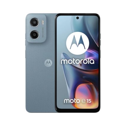 Motorola E15 — Misty Blue | 2GB RAM, 64GB Storage — PAPITA UAE