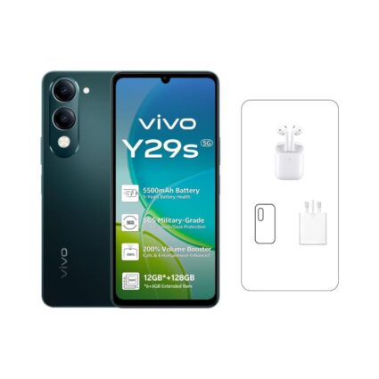 Vivo Y29s 5G — 6GB RAM, 128GB Storage, Jade Green | PAPITA UAE