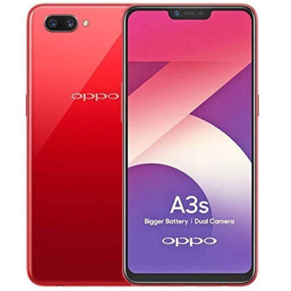 Oppo A3s 64GB 4GB RAM Single SIM Red