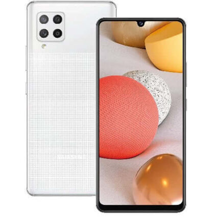 Samsung Galaxy A42 5G 128GB ROM + 4GB RAM Factory Unlocked Android Smartphone (Prism Dot White)