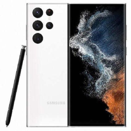 Samsung Galaxy S22 Ultra 128GB 8GB Single Sim RAM White