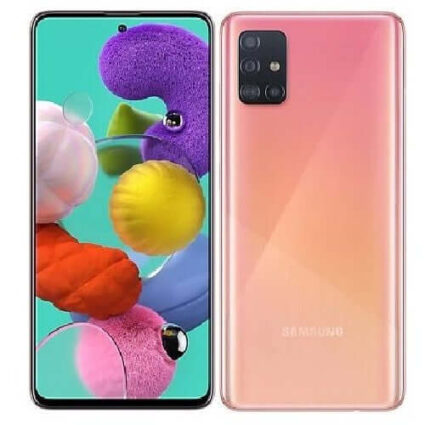 Samsung Galaxy A51 64GB 4GB RAM Single SIM Prism Crush Pink