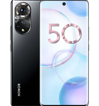 Honor 50 5G — Dual-SIM, 8GB RAM, 256GB Storage — Midnight Black (Uganda Shop)