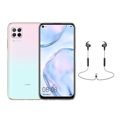 HUAWEI Nova 7i Dual SIM 4G LTE Sakura Pink 128GB, 8GB RAM + Huawei AM61 Bluetooth