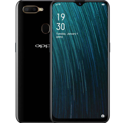 OPPO A5s (Black) — Dual SIM, 3GB RAM, 32GB Storage, 4G LTE