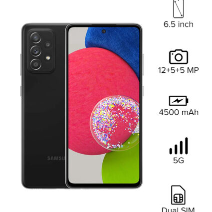 Samsung Galaxy A52s 5G — 6.5-inch, 8GB RAM, 256GB, Awesome Black (Merchandise Uganda Shop)