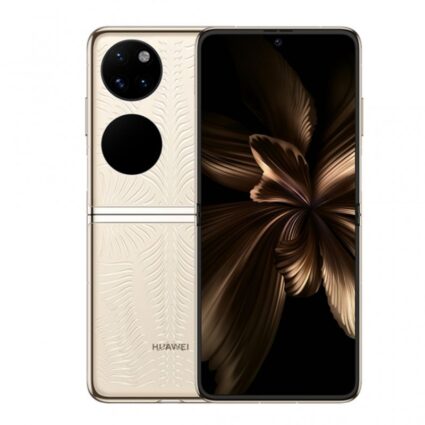 HUAWEI P50 Pocket — Exquisite Foldable Smartphone with Ultra‑Spectrum Imaging, True‑Chroma Camera, 6.9‑inch 21:9 120Hz Display, 8GB RAM + 256GB, White