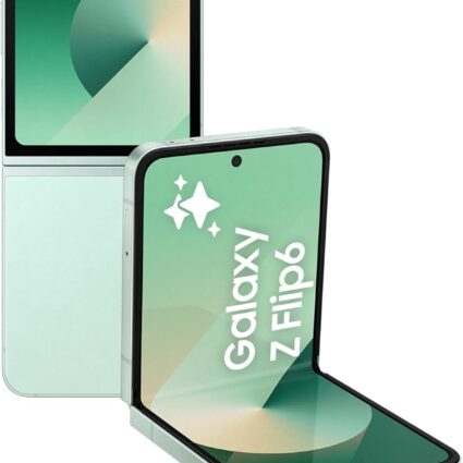 SAMSUNG Galaxy Z Flip6 — 12GB RAM, 256GB Storage, Mint, 50MP Camera, 1-Year Seller Warranty (International Version) — Merchandise Uganda Shop