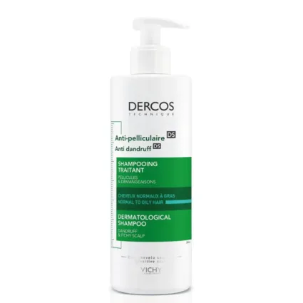 Vichy Dercos Anti-Dandruff DS Shampoo For Normal To Oily Hair 400ml