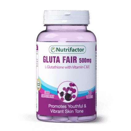 Gluta Fair 500mg - Combination of Glutathione with Vitamin C & E