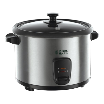 Russell Hobbs 19750-56 Non-Stick Rice Cooker 1.8L, 700W, Black/Silver
