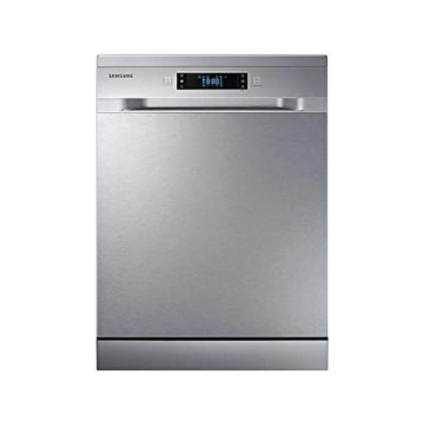 Samsung 13L 14-Place Setting Free Standing Full Size Dishwasher with Digital Display - DW60M5070FS Silver