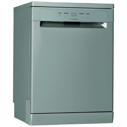 Ariston LFC2B19XUK Dishwasher, 13 Place, 60cm, Inox Grey