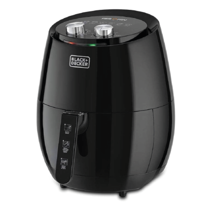 Black+Decker XL Air Fryer 4.5L 1500W Rapid Air Black
