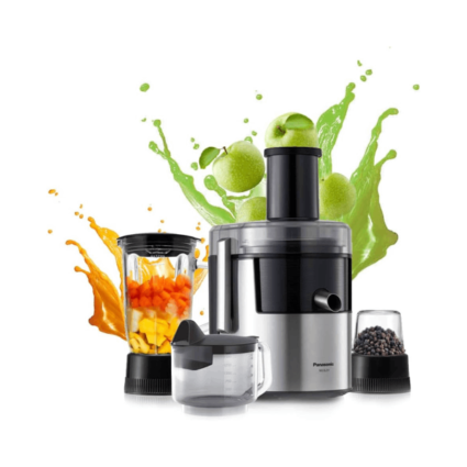 Panasonic 3-in-1 Juice Extractor MJ-DJ31 - 800W - Silver/Black