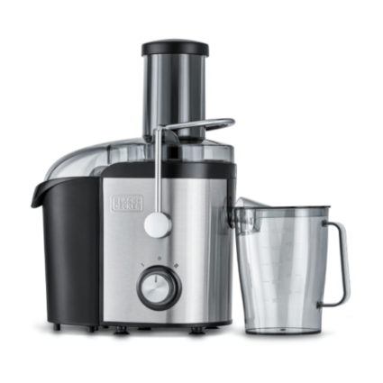 Black Decker Juicer Extractor JE800-B5 - 800W, 1.7L, Stainless Steel