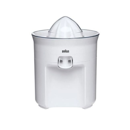 Braun CJ3050 Citrus Juicer 1.75L – Quick Press Juicing with 60W Power, White