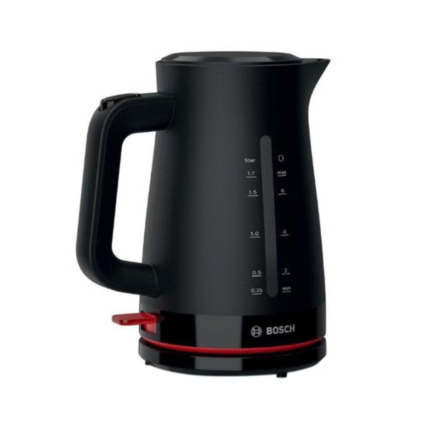 BOSCH TWK3M123GB Black Electric Kettle Fast Boil Safe Auto Shut-Off