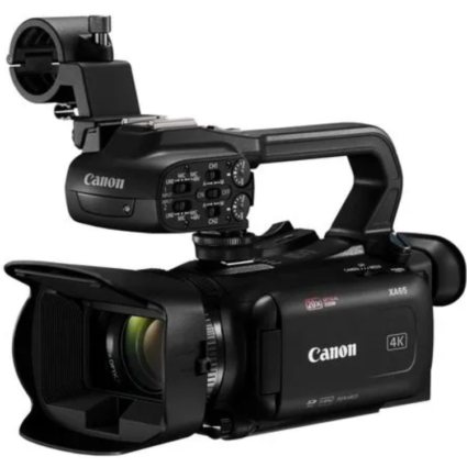 Canon XA65 Professional UHD 4K Camcorder Black – High-Quality Video Recording