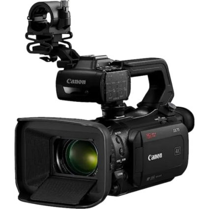 Canon XA70 UHD 4K30 Camcorder Black – Dual-Pixel Autofocus