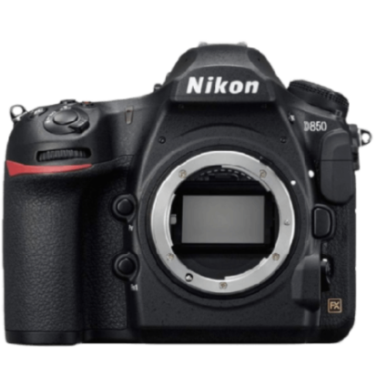 Nikon D850 DSLR Body 45.7MP with Tilt LCD, Wi-Fi & Bluetooth - Black