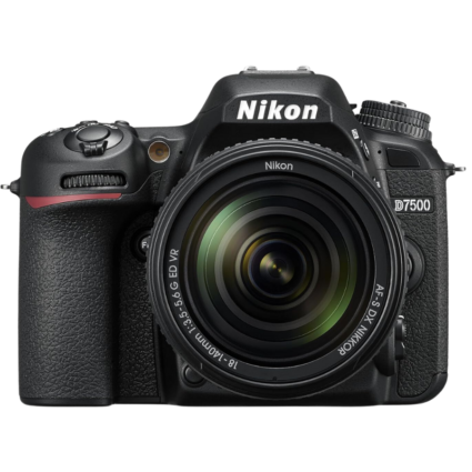 Nikon D7500 DSLR Camera with AF-S 18-140mm VR Lens Kit - Black